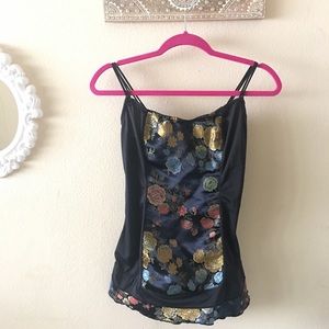 90’s Floral Mini Dress